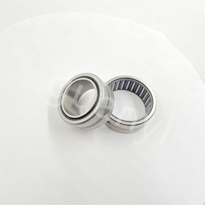 Rodamiento de rodillos de aguja de fila única con anillos mecanizados con bridas NKI 20/16